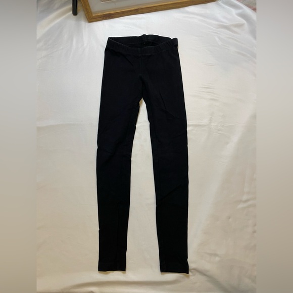 Girls Cat & Jack size medium (7/8) black leggings - Picture 1 of 5
